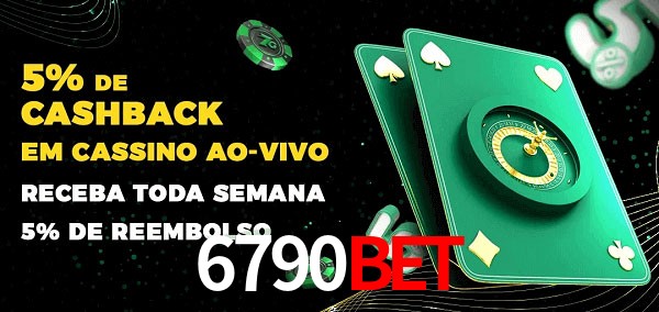 Promoções do cassino ao Vivo 6790bet